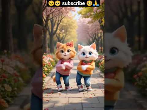 cute cat 🐾🐾nice dance short viral video shorts short ✨👗