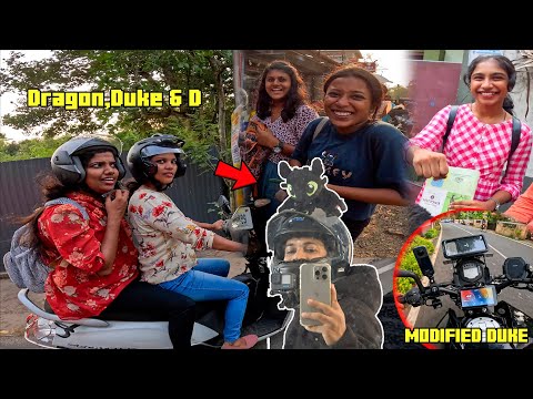 Dragon Duke Reaction | 100000 Rs Modification | Girls & Public Reaction to Toothless Dragon