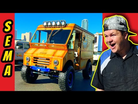 I Built the Most INSANE Bread Van EVER, But Crashed It Right Before SEMA!