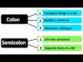 Understanding Colons and Semicolons