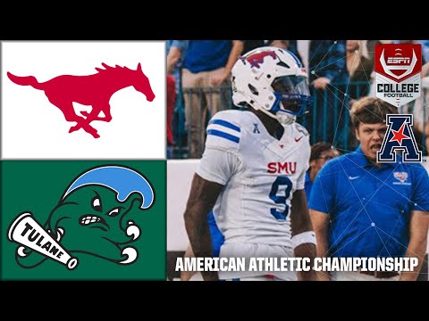 American Athletic Championship: SMU Mustangs Vs. Tulane Green Wave ...