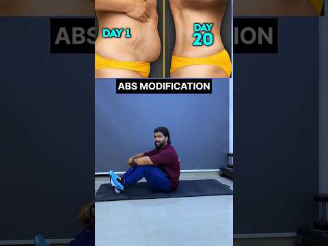 Abs Modifications #cardioworkout #bellyworkout