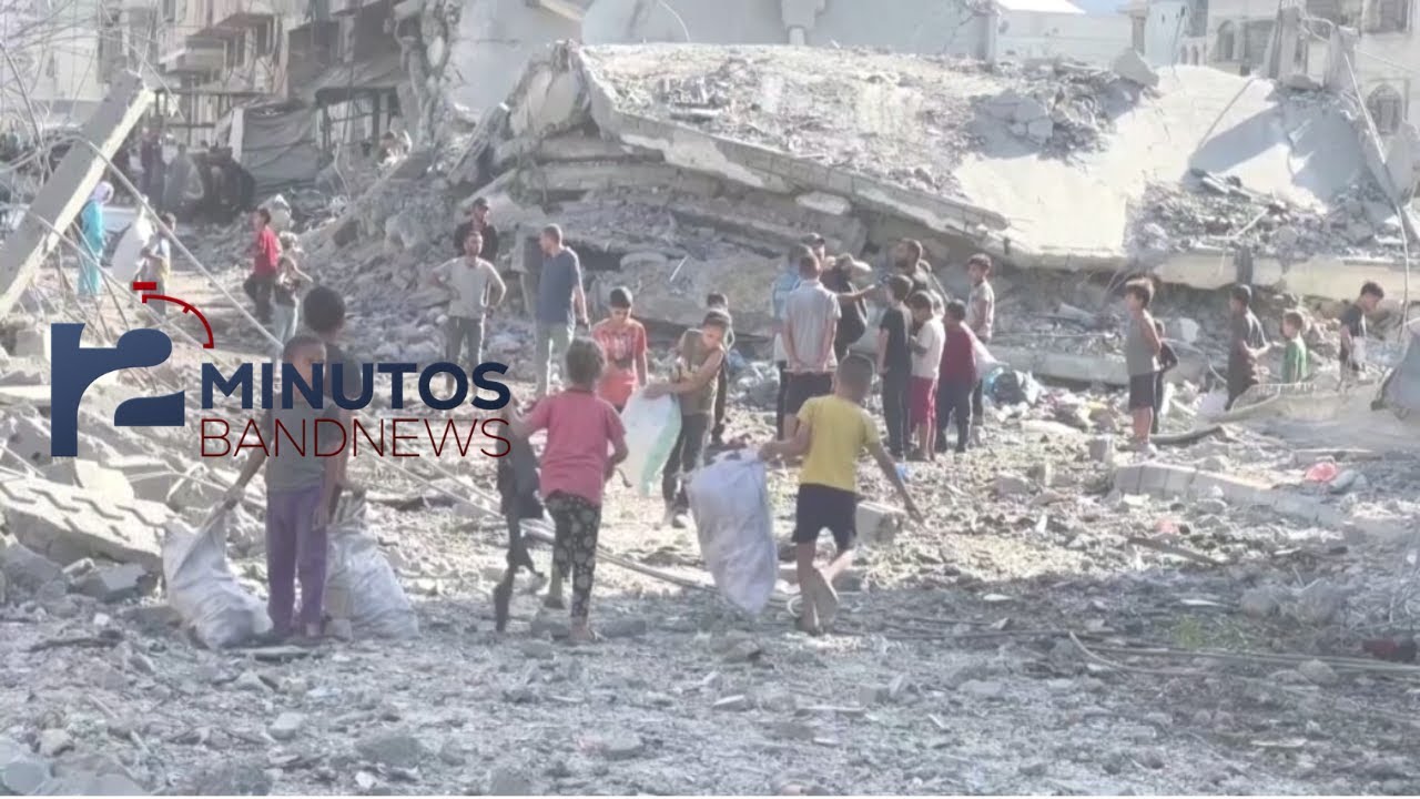Israel lança nova ofensiva contra a cidade de Gaza   BandNews em 2 Minutos 160925   Tarde
