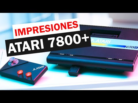 ATARI 7800+, la RÉPLICA de la CONSOLA CLÁSICA que te hará VOLVER A LOS 80