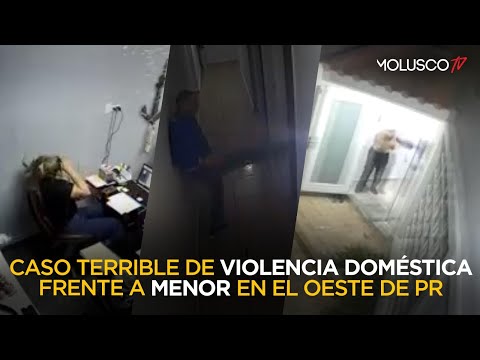 Caso de VIOLENCIA DOMESTICA frente a menor en el OESTE de PR ? ( Todos los detalles aquí )