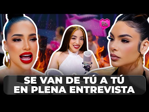 AMELIA Y SANDRA SE VAN DE TÚ A TÚ EN PLENA ENTREVISTA A INFLUENCER MAR MINAYA