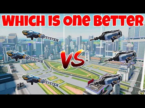 WR🔥 New Lumen-M VS Nanea Weapon Comparison ||WAR ROBOTS||