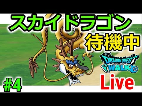 【ドラクエウォーク】スカイドラゴン待機中、雑談！ #4　【Live】