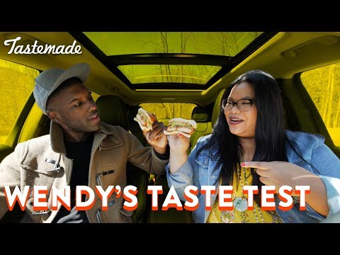 Wendy's Taste Test | Good Times With Jen