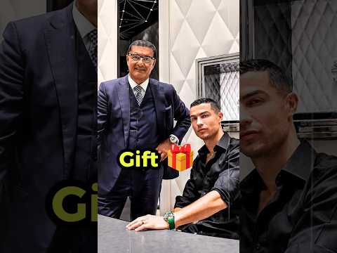 Porque é que Ronaldo deu um Lamborghini ao seu barbeiro 😮😮 #ronaldo #barber #lamborghini #georgina