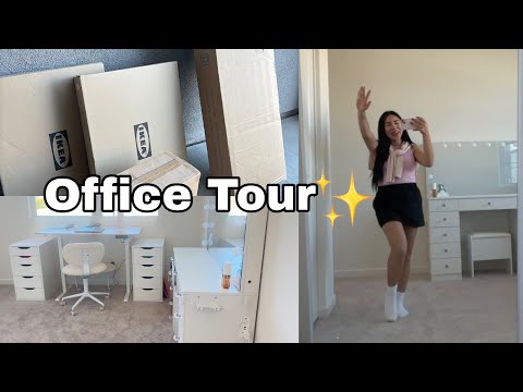 I FINALLY FURNISHED MY OFFICE ๐ฑ OFFICE TOUR