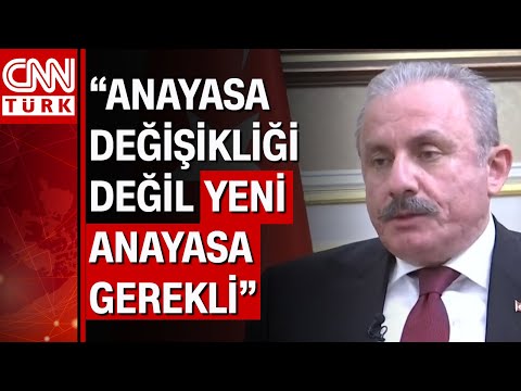 Anayasa düzenlemesi için süreç ne? EYT düzenlemesi ne zaman Meclis'te?Mustafa Şentop açıkladı