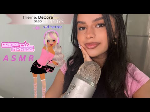 ASMR~ Dress to Impress (Clicky Whispers & Mouth Sounds)