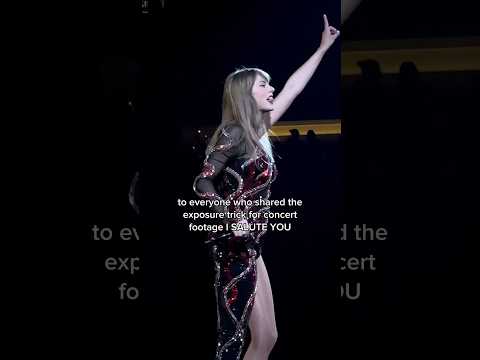 This was a gamechanging tip for filming Taylor on the Eras tour!! #shorts #tstheerastour #erastour