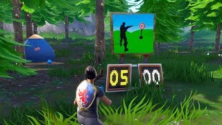 Fortnite Shooting Galleries Videos Infinitube - fortnite battle royale all 3 shooting gallery locations season 7 challenges