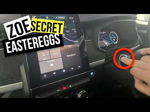 Renault Zoe ZE50 Hidden Features and tricks (EASTEREGGS)