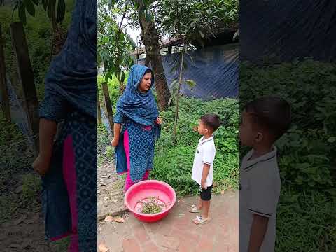 আম্মু আর নানি বাড়ি যাবে না #trendingshorts #cutebaby