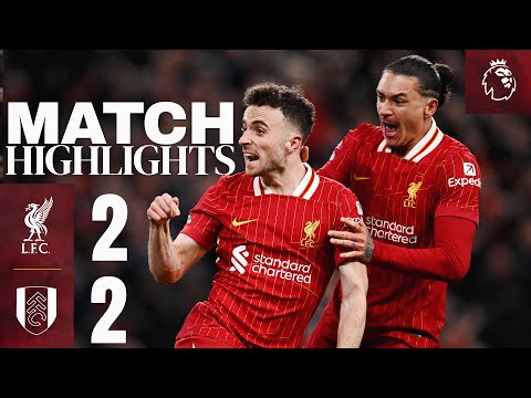 Highlights: Liverpool 2-2 Fulham | Late Jota Goal!