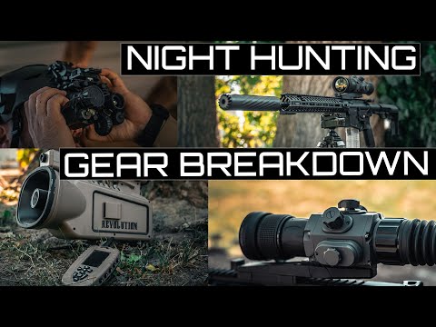 Gear Breakdown For Coyote Hunting In The Dark