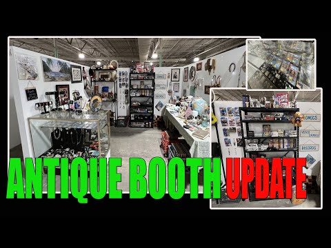 Our ANTIQUE BOOTH sales have FALLEN OFF a CLIFF