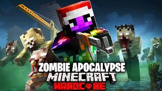 We Survived a Realistic Zombie Apocalypse in Minecraft...