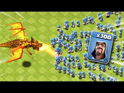 Who Can Survive Wizard Army!? - Clash of Clans