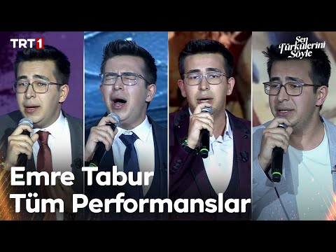 Emre Tabur Tüm Performanslar 🎶 - Sen Türkülerini Söyle @trt1