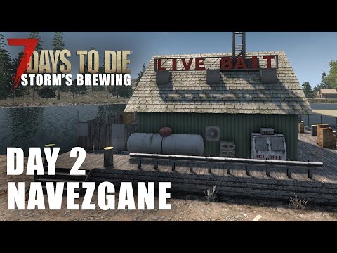 Live Bait Was Unexpected - Navezgane 2.0 - 7 Days To Die Storm's Brewing