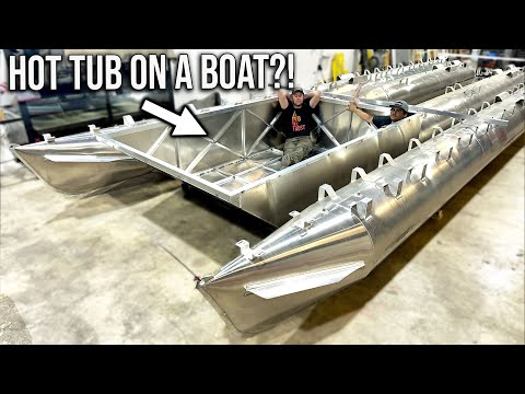 Building a Custom Hot Tub Enclosure: Pontoon Yacht Project Progress
