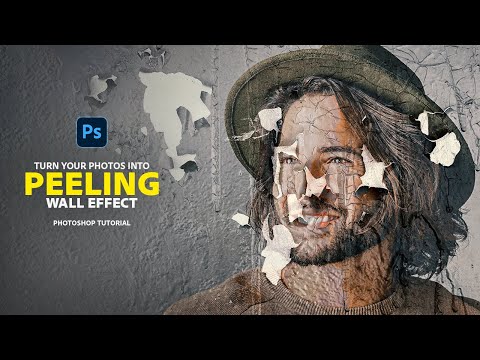 Turn your Photos Into Aged Wall Effect in Just 2 Minutes - Photoshop Tutorial