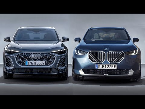 2025 Audi Q5 SUV vs 2025 BMW X3 🔥 Design Comparison