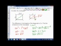 Rectangles and Pythagorean Theorem Concepts