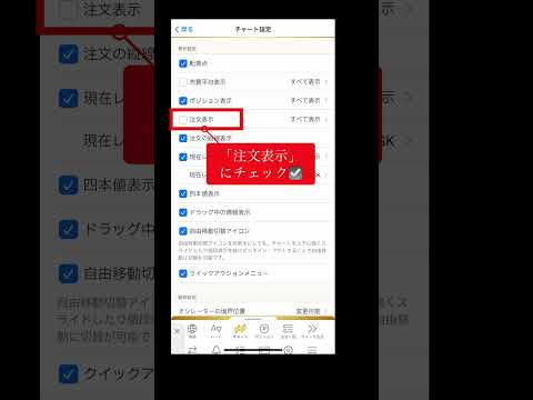 決済のラインを表示したい   #fx #shorts
