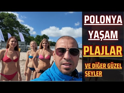 Kolobrzeg- GECE Hayatı ve GÜNDÜZ Plajlar | POLONYA | Lehçe Öğreniyorum
