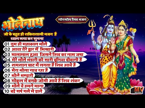 New Year Top Bholenath Hit Song Of Shekhar Jaiswal | Sawan Special Nonstop Shiv Bhajan 2025 |