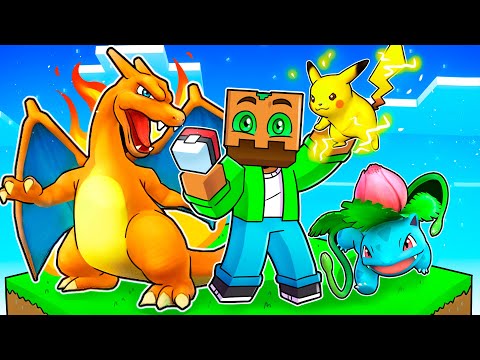 Teniendo Una FAMILIA de POKEMON en Minecraft!