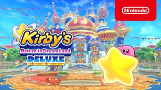 Kirby\'s Return to Dream Land Deluxe introduces mini-games in new trailer