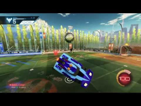 Rocket League pro aerial training