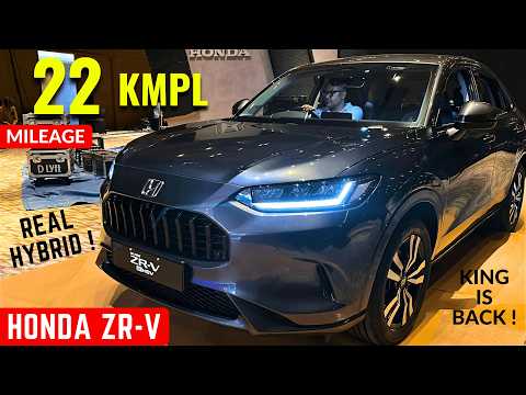 2026 Honda ZR-V Full Hybrid India Launch - Kia Sorento 7Seater & Toyota Fortuner Facelift 2026 Rival