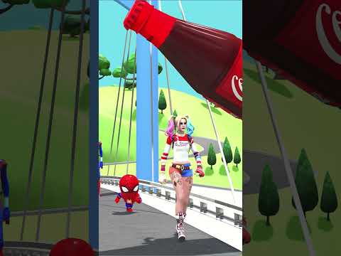 Strange Crazy Cars vs Spinning Coca Cola Zero #010