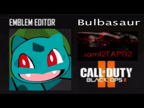 Black ops 2 - Bulbasaur Emblem Tutorial