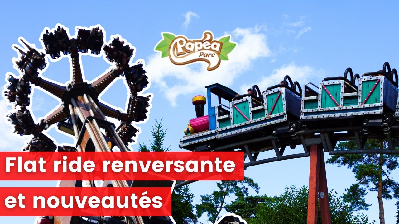 On explore Papéa Parc, parc d'attractions à Le Mans et sa nouvelle montagne russe