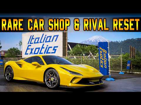 FH6 Italian Exotics Update Brings a Few Major Changes and New Rare Car Dealership!