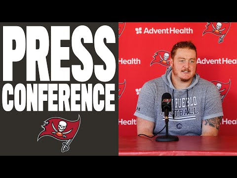 Ryan Jensen on Re-Signing with Bucs: Tom Brady is Greatest Recruiter of All Time | Press Conference video clip