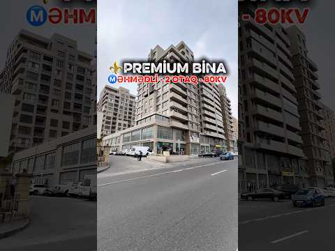 ⚜️PREMİUM BİNADA 80kv, 2otaq,Təmirsiz,Çıxarışlı mənzil.Ⓜ️Əhmədli m/s çıxışı.0704476999