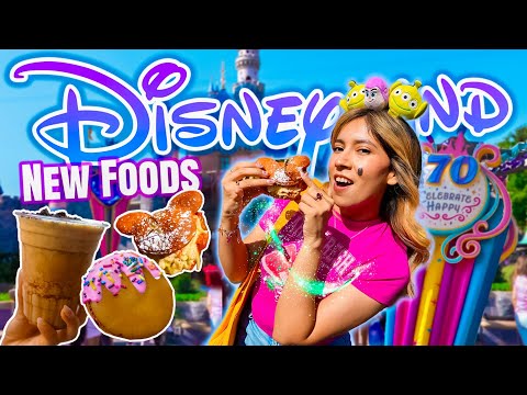 Even More AWESOME NEW Disneyland 70th Anniversary Food! |Disneyland Resort 2025