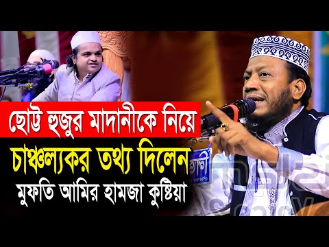 ছোট্ট হুজুর মাদানীকে নিয়ে চাঞ্চল্যকর তথ্য দিলেন মুফতি আমির হামজা Mufti Amir Hamza New bd Waz 2024