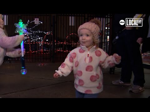 Christmas Spirit shines bright in this Lancaster, Pa baseball stadium