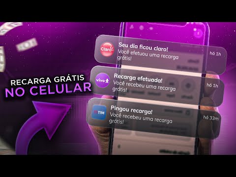 RECARGA GRATIS NO CELULAR | COMO COLOCAR CREDITO DE GRAÇA | TODAS OPERADORAS (CLARO, VIVO, TIM, OI)