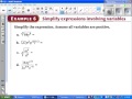 Simplifying Expressions with Exponents